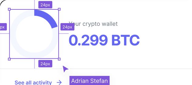 Crypto wallet graph