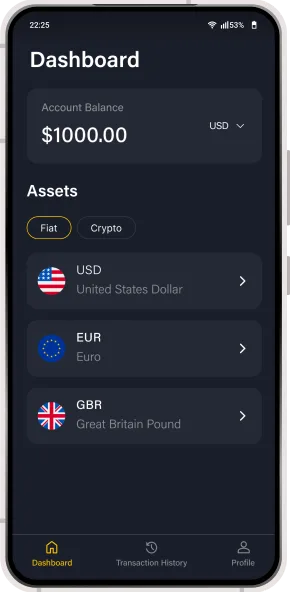 crypto exchange mobile app preview
