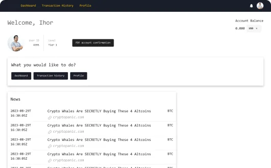 Crypto exchange platform top preview